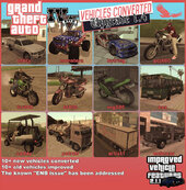 GTA V Cars to San Andreas Pack 1.6 [20.03.26 Update] 